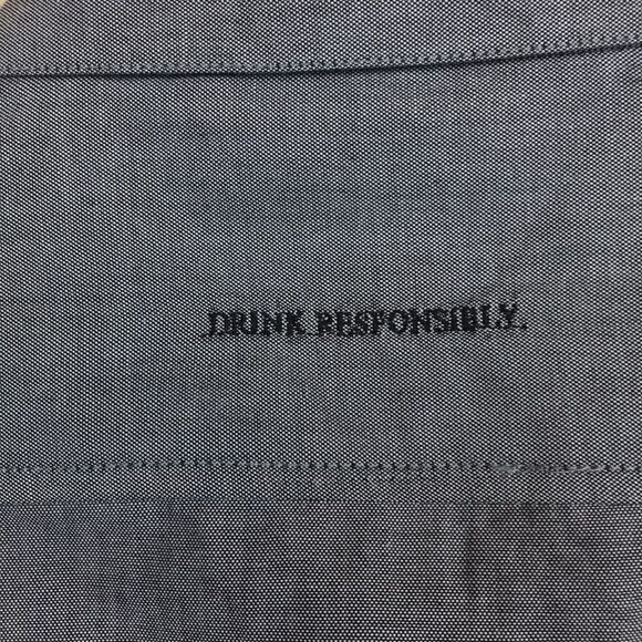 Hornitos Black Barrel Button Down Shirt- Size M - Picture 5 of 5